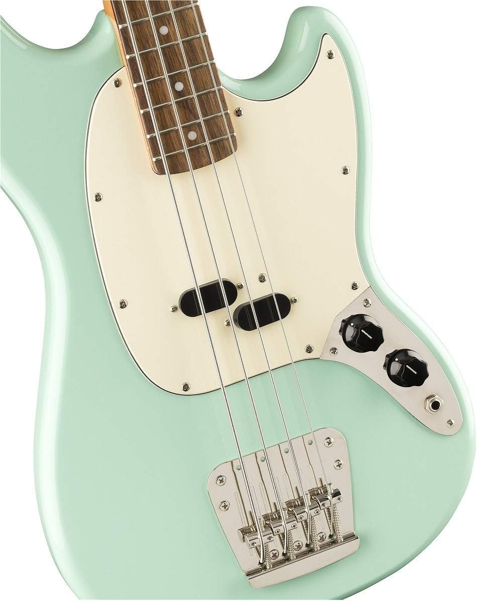 image:imageSquier Classic Vibe 60s Mustang Bass Surf Green Laurel Fingerboard