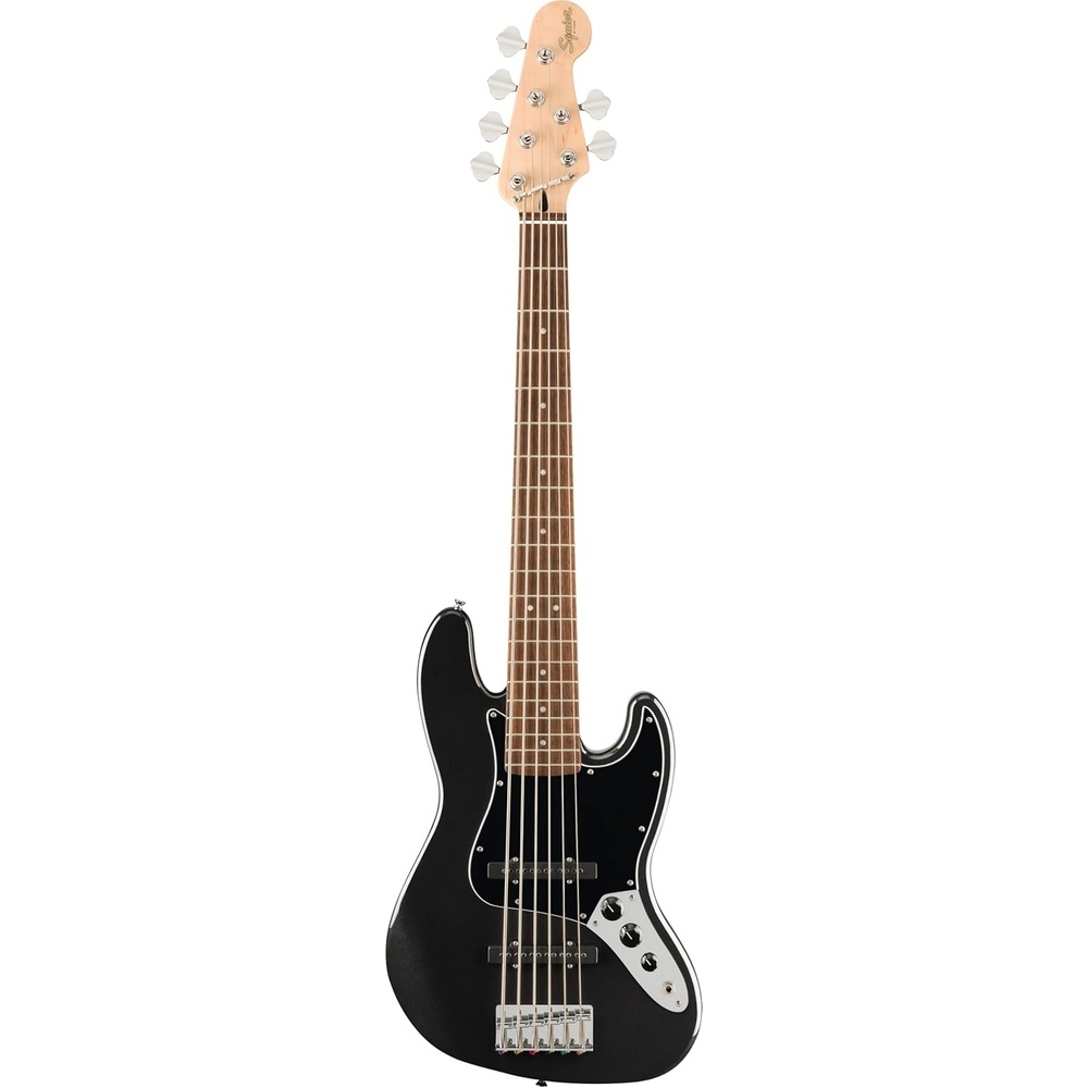 image:imageFender Affinity Jazz Bass VI 6String Bass Guitar Black Metallic