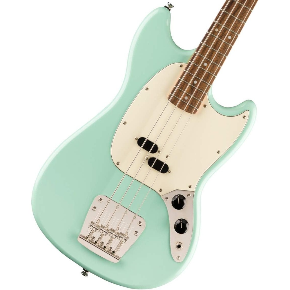 image:imageSquier Classic Vibe 60s Mustang Bass Surf Green Laurel Fingerboard