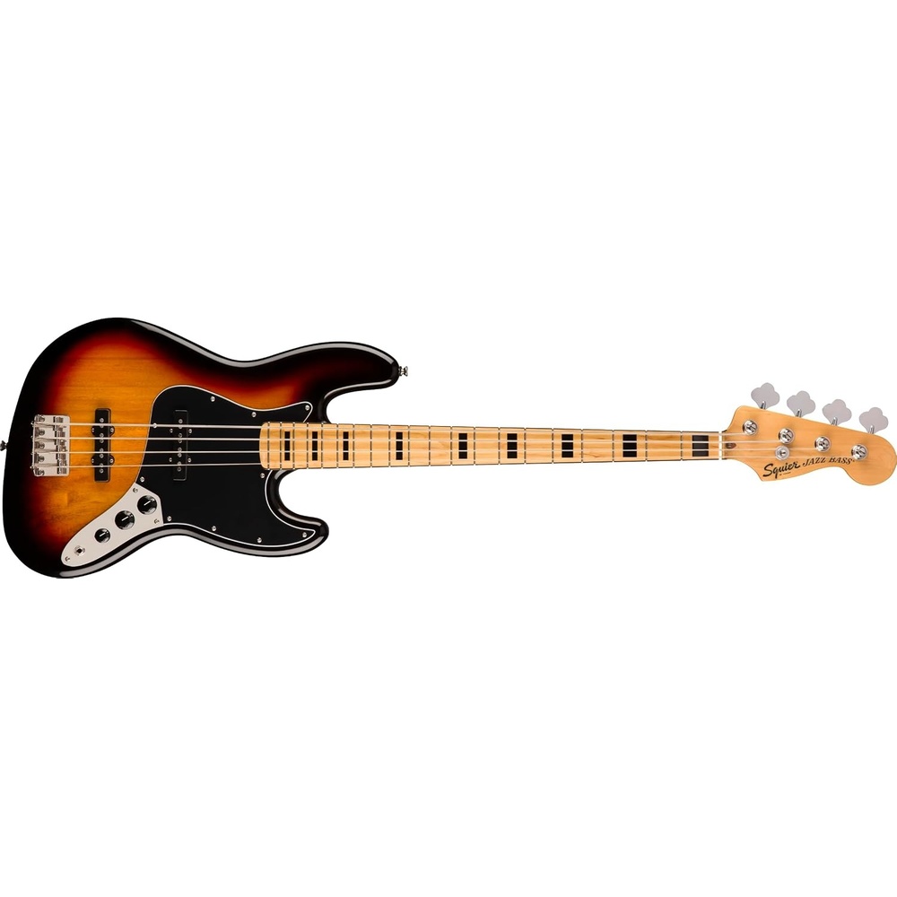 image:imageSquier Classic Vibe 70s Jazz Bass Natural Maple Fingerboard3Color Sunburst