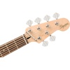 Fender Affinity Jazz Bass VI 6-String Bass Guitar, Black Metallic