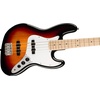Fender Squier Affinity Jazz Bass Guitar, Maple Fingerboard,3-Color Sunburst(3-Color Sunburst)