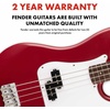 Fender Squier Debut Series Beginner Precision Bass Guitar Kit w/Amp, Black(Dakota Red)