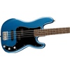 Squier Affinity Series Precision Bass, Olympic White, Maple Fingerboard(Lake Placid Blue)