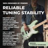 Squier Affinity Series Precision Bass, Olympic White, Maple Fingerboard(Surf Green)