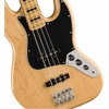 Squier Classic Vibe 70s Jazz Bass, Natural, Maple Fingerboard(Natural)