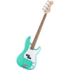 Fender Squier Debut Series Beginner Precision Bass Guitar Kit w/Amp, Black(Sea Foam Green)