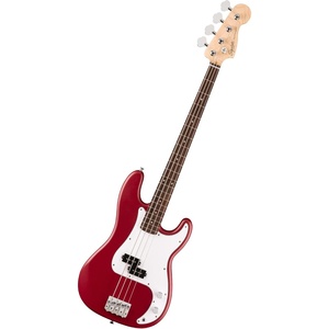 Fender Squier Debut Series Beginner Precision Bass Guitar Kit w/Amp, Black(Dakota Red)