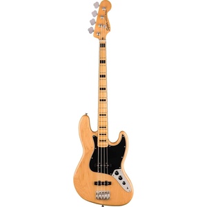 Squier Classic Vibe 70s Jazz Bass, Natural, Maple Fingerboard(Natural)