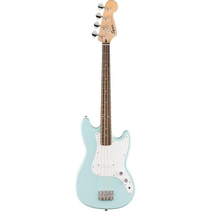 Squier Sonic Bronco Bass Guitar, with 2-Year Warranty, Daphne Blue, Laurel Fingerboard