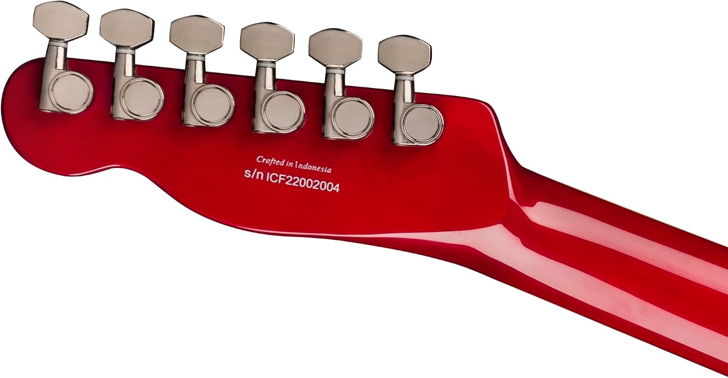image:imageFender Custom Telecaster FMT HH Electric Guitar Features Seymour Duncan 59Pearly Gates Humbuckers with Coil Tap with 2Year Warranty Black Cherry BurstCrimson Red Transparent