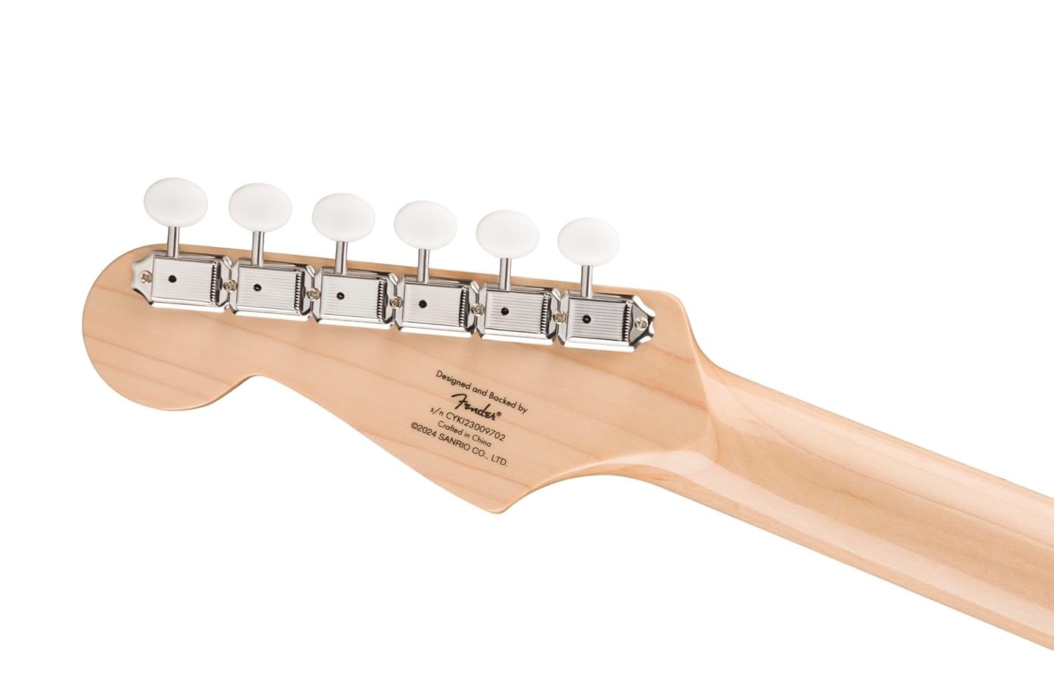 image:imageFender Hello Kitty Stratocaster Electric Guitar with Deluxe Gig Bag White
