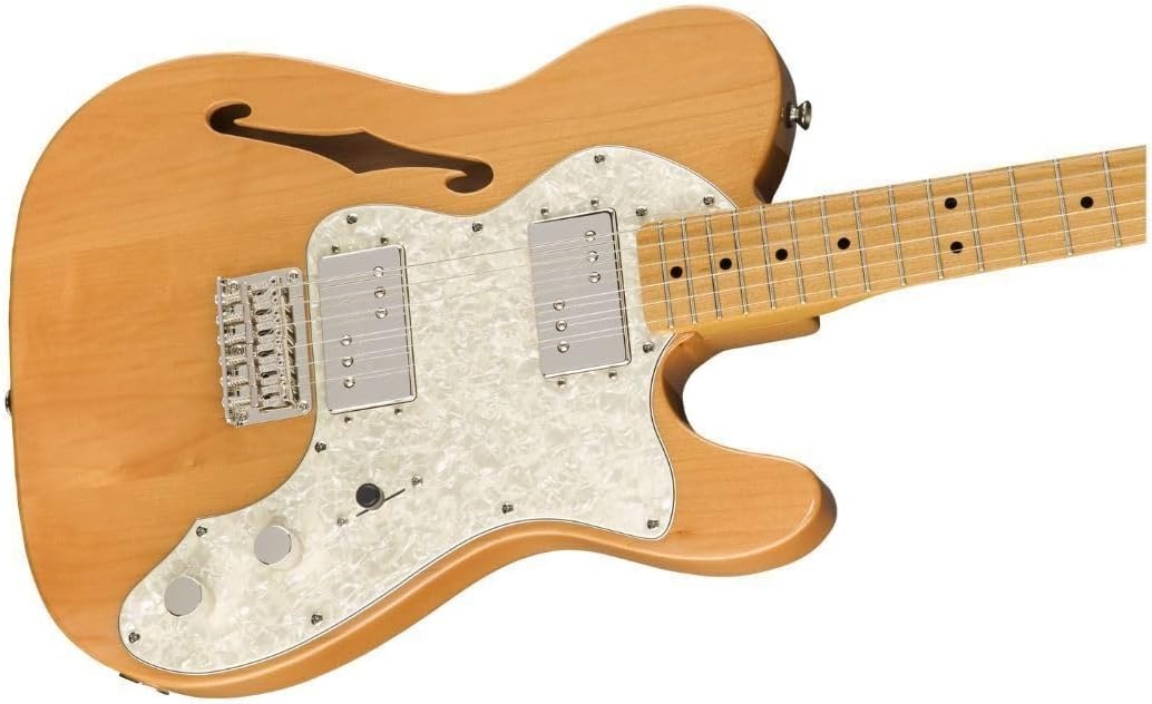 image:imageSquier Classic Vibe Baritone Custom Telecaster Electric Guitar with 2Year Warranty Black Laurel FingerboardNatural