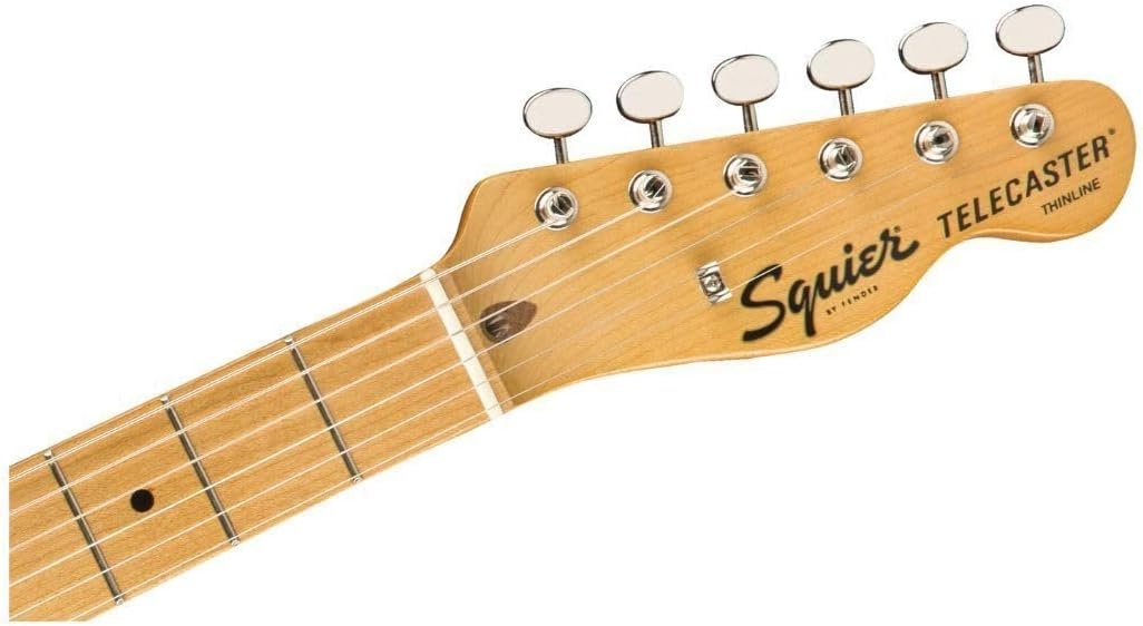 image:imageSquier Classic Vibe Baritone Custom Telecaster Electric Guitar with 2Year Warranty Black Laurel FingerboardNatural