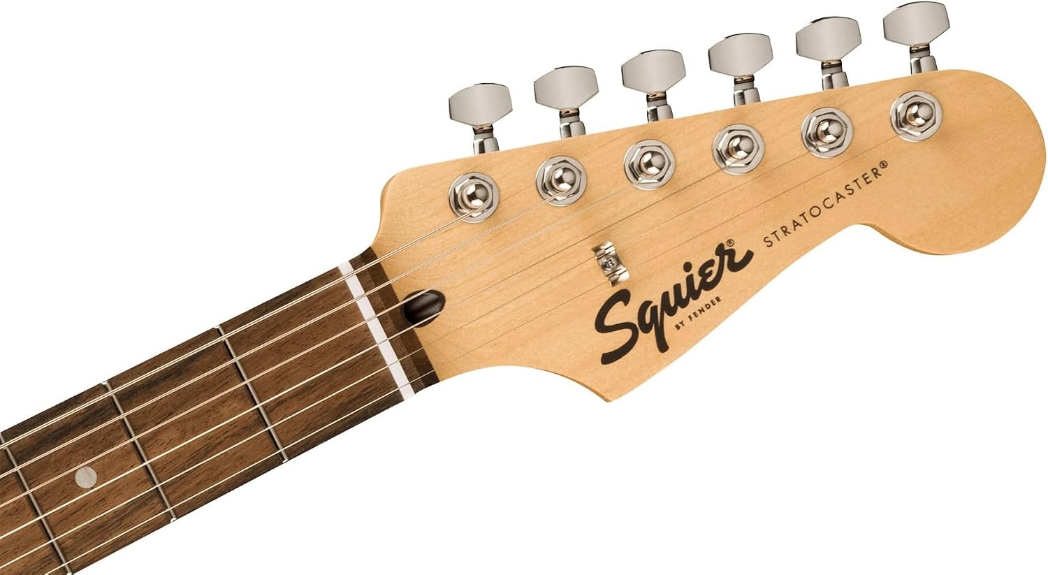 image:imageSquire Sonic Stratocaster Electric Guitar Tahitian Coral Maple Fingerboard White PickguardArctic White