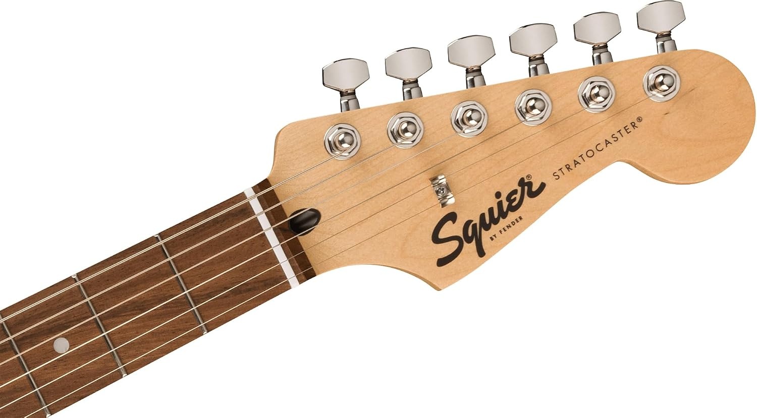 image:imageSquire Sonic Stratocaster Electric Guitar Tahitian Coral Maple Fingerboard White PickguardSurf Green