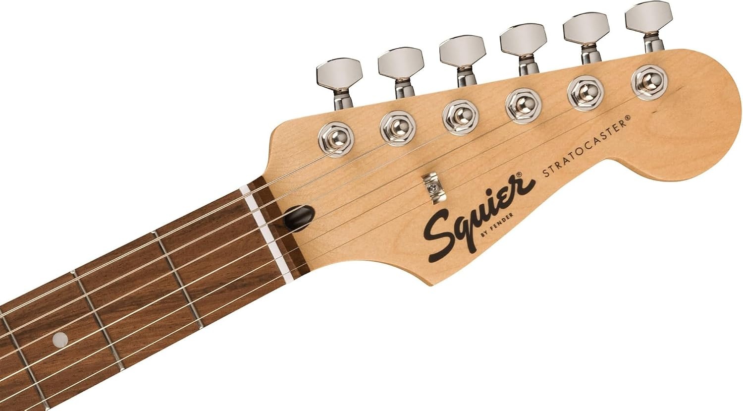 image:imageSquire Sonic Stratocaster Electric Guitar Tahitian Coral Maple Fingerboard White PickguardSurf Green