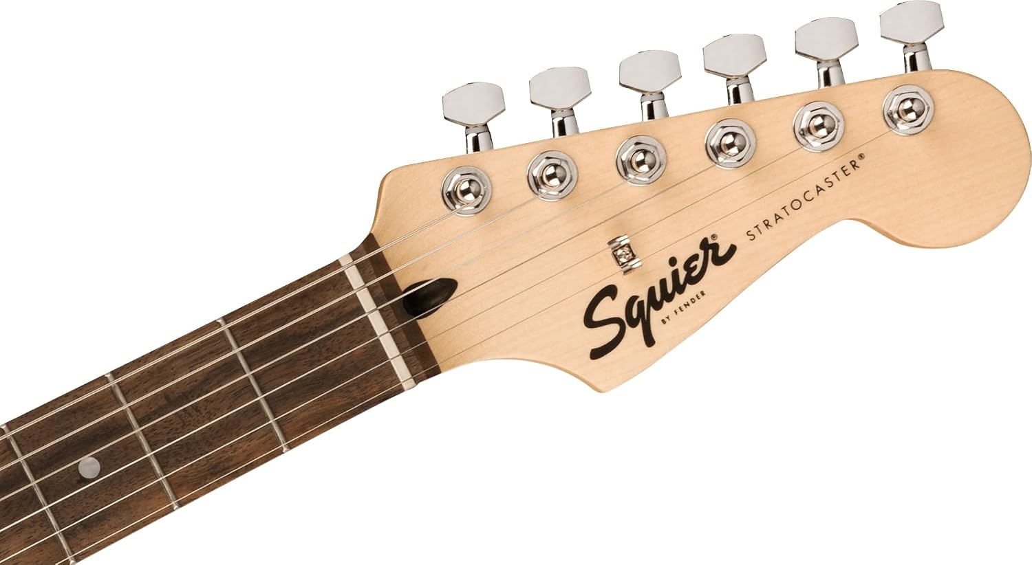 image:imageSquire Sonic Stratocaster Electric Guitar Tahitian Coral Maple Fingerboard White PickguardTorino Red