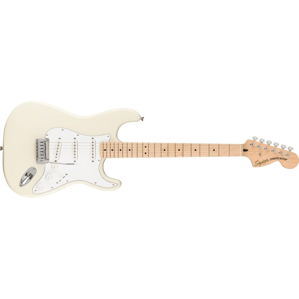 image:imageFender Squier Series Affinity Stratocaster Electric Guitar Olympic WhiteOlympic White