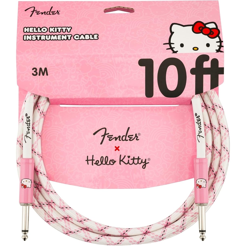 image:imageFender x Hello Kitty WhitePink Woven Cable 10