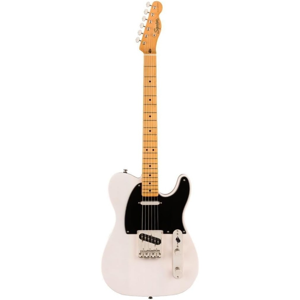 image:imageSquier Classic Vibe Baritone Custom Telecaster Electric Guitar with 2Year Warranty Black Laurel FingerboardWhite Blonde