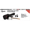 Fender Affinity Series Stratocaster Mustang Micro Pack, Laurel Fingerboard, Black, Gig Bag, HD9, US, CA, EU, AU, JP(Black)