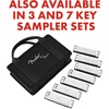 Fender Blues Deluxe Harmonica, Guitar Accessories, Key of C 10 Holes, Includes Hard Plastic Carrying Case, Daphne Blue