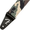 Fender Camo Guitar Strap, 2in, Woodland Camo