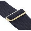 Fender Cotton/Leather Guitar Strap, 2in, Black