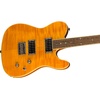 Fender Custom Telecaster FMT HH Electric Guitar, Features Seymour Duncan ’59/Pearly Gates Humbuckers with Coil Tap, with 2-Year Warranty, Black Cherry Burst(Amber)