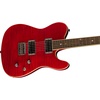 Fender Custom Telecaster FMT HH Electric Guitar, Features Seymour Duncan ’59/Pearly Gates Humbuckers with Coil Tap, with 2-Year Warranty, Black Cherry Burst(Crimson Red Transparent)