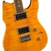 Fender Custom Telecaster FMT HH Electric Guitar, Features Seymour Duncan ’59/Pearly Gates Humbuckers with Coil Tap, with 2-Year Warranty, Black Cherry Burst(Amber)