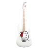 Fender Hello Kitty Stratocaster Electric Guitar with Deluxe Gig Bag, White