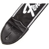 Fender Running Logo Guitar Strap, 2in, Black
