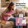 Fender Squier Stratocaster Beginner Electric Guitar, 2-Color Sunburst(Flash Pink)