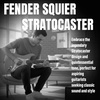 Fender Squier Stratocaster Beginner Electric Guitar, 2-Color Sunburst(Surf Green)