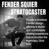 Fender Squier Stratocaster Beginner Electric Guitar, 2-Color Sunburst(Torino Red)