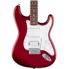 Fender Standard Stratocaster, Electric Guitar, with 2-Year Warranty, HSS Pickups, Modern “C” Shaped Neck, Laurel Fingerboard, White Pickguard, Aqua Marine Metallic(Candy Cola)