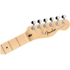 Fender Standard Telecaster, Electric Guitar, with 2-Year Warranty, Modern “C” Shaped Neck, Laurel Fingerboard, White Pickguard, Olympic White(Aqua Marine Metallic)