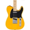 Fender Standard Telecaster, Electric Guitar, with 2-Year Warranty, Modern “C” Shaped Neck, Laurel Fingerboard, White Pickguard, Olympic White(Butterscotch Blonde)