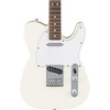 Fender Standard Telecaster, Electric Guitar, with 2-Year Warranty, Modern “C” Shaped Neck, Laurel Fingerboard, White Pickguard, Olympic White(Olympic White)