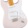 Squier Classic Vibe 50s Stratocaster Electric Guitar, with 2-Year Warranty, Fiesta Red, Maple Fingerboard(White Blonde)