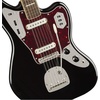 Squier Classic Vibe 70s Jaguar Electric Guitar, Laurel Fingerboard, Black | Vintage offset body, dual single-coil pickups, laurel fingerboard, beginner to intermediate, 2-year warranty included(Black)