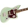 Squier Classic Vibe 70s Jaguar Electric Guitar, Laurel Fingerboard, Black | Vintage offset body, dual single-coil pickups, laurel fingerboard, beginner to intermediate, 2-year warranty included(Surf Green)