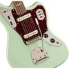 Squier Classic Vibe 70s Jaguar Electric Guitar, Laurel Fingerboard, Black | Vintage offset body, dual single-coil pickups, laurel fingerboard, beginner to intermediate, 2-year warranty included(Surf Green)