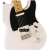 Squier Classic Vibe Baritone Custom Telecaster Electric Guitar, with 2-Year Warranty, Black, Laurel Fingerboard(White Blonde)