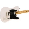 Squier Classic Vibe Baritone Custom Telecaster Electric Guitar, with 2-Year Warranty, Black, Laurel Fingerboard(White Blonde)