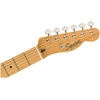 Squier Classic Vibe Baritone Custom Telecaster Electric Guitar, with 2-Year Warranty, Black, Laurel Fingerboard(White Blonde)