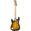 Squier Mini Stratocaster Beginner Electric Guitar, Short Scale, Black | Short scale kids electric guitar, laurel fingerboard, 2-year warranty, ideal starter, under $200, Fender-backed quality(Brown Sunburst)