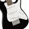 Squier Mini Stratocaster Beginner Electric Guitar, Short Scale, Black | Short scale kids electric guitar, laurel fingerboard, 2-year warranty, ideal starter, under $200, Fender-backed quality(Black)